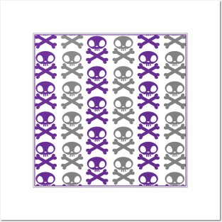 Skulls - Patternx Posters and Art